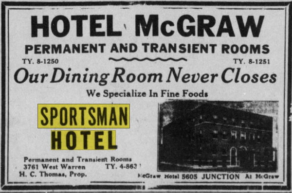 Sportsmen Motel (Sportmans Hotel, Sportsman Hotel) - Jan 15 1949 Article